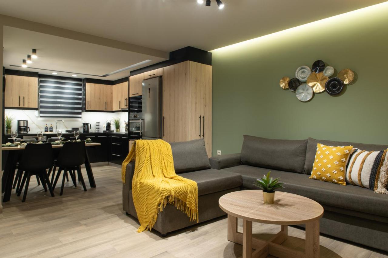 Stylishly Decorated House - Free Private Parking! Daire Kandiye Dış mekan fotoğraf